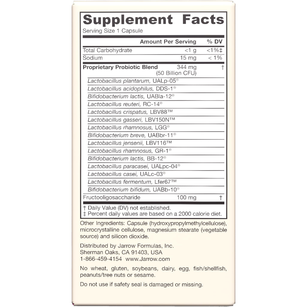 Jarrow Fem-Dophilus Probiotic for Women Vaginal Health


