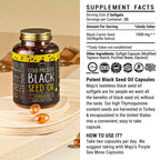 Maju Black Seed Oil Capsules | Cold Pressed 2% Thymoquinone

