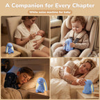 MeWaii Bunny White Noise Sound Machine AI Cry Detection

