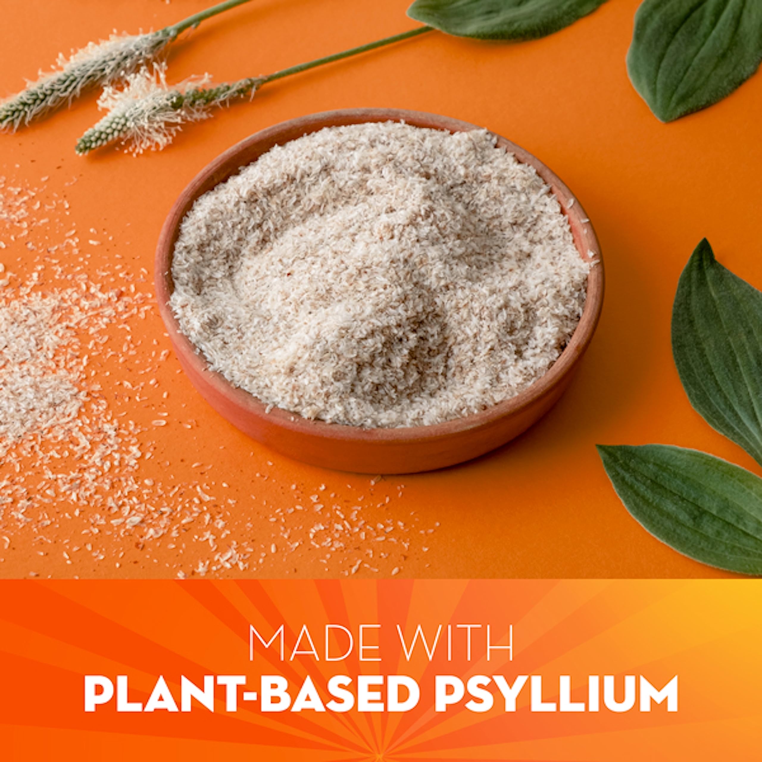 Metamucil Fiber Thins Psyllium Husk Fiber Supplement

