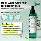 SOME BY MI AHA BHA PHA Body Toner Mist - Acne-Prone Skin

