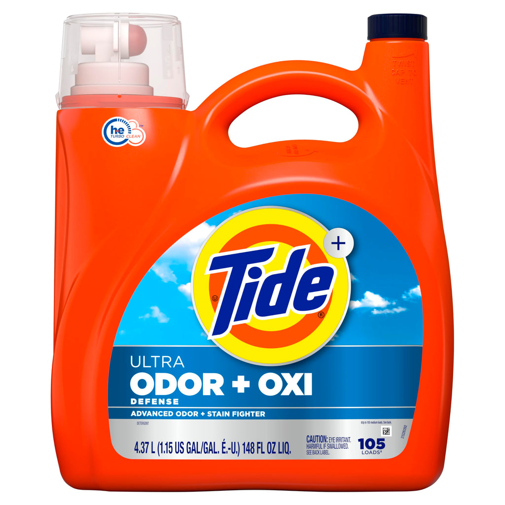 Tide Ultra Odor Defense Plus Oxi Liquid Detergent

