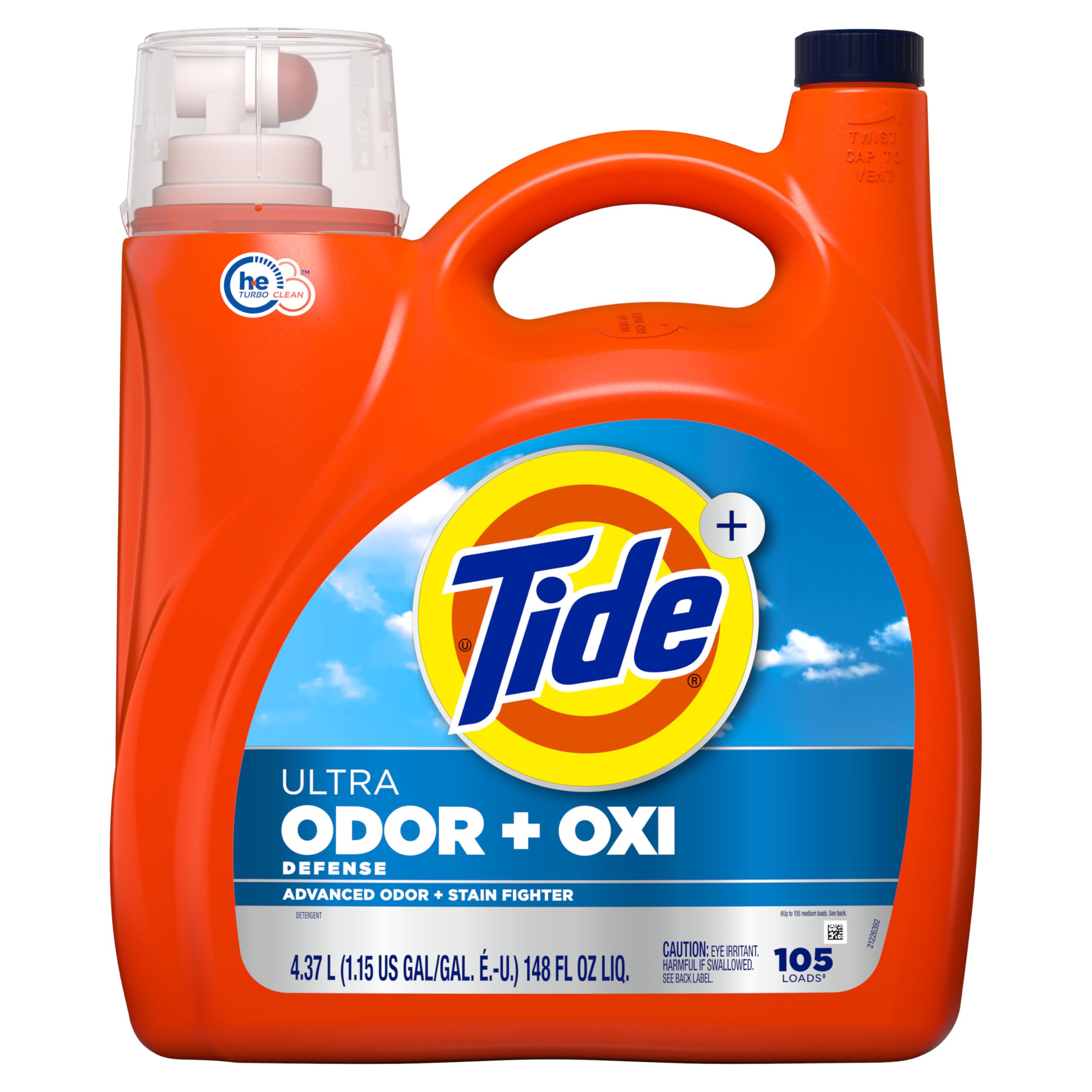 Tide Ultra Odor Defense Plus Oxi Liquid Detergent

