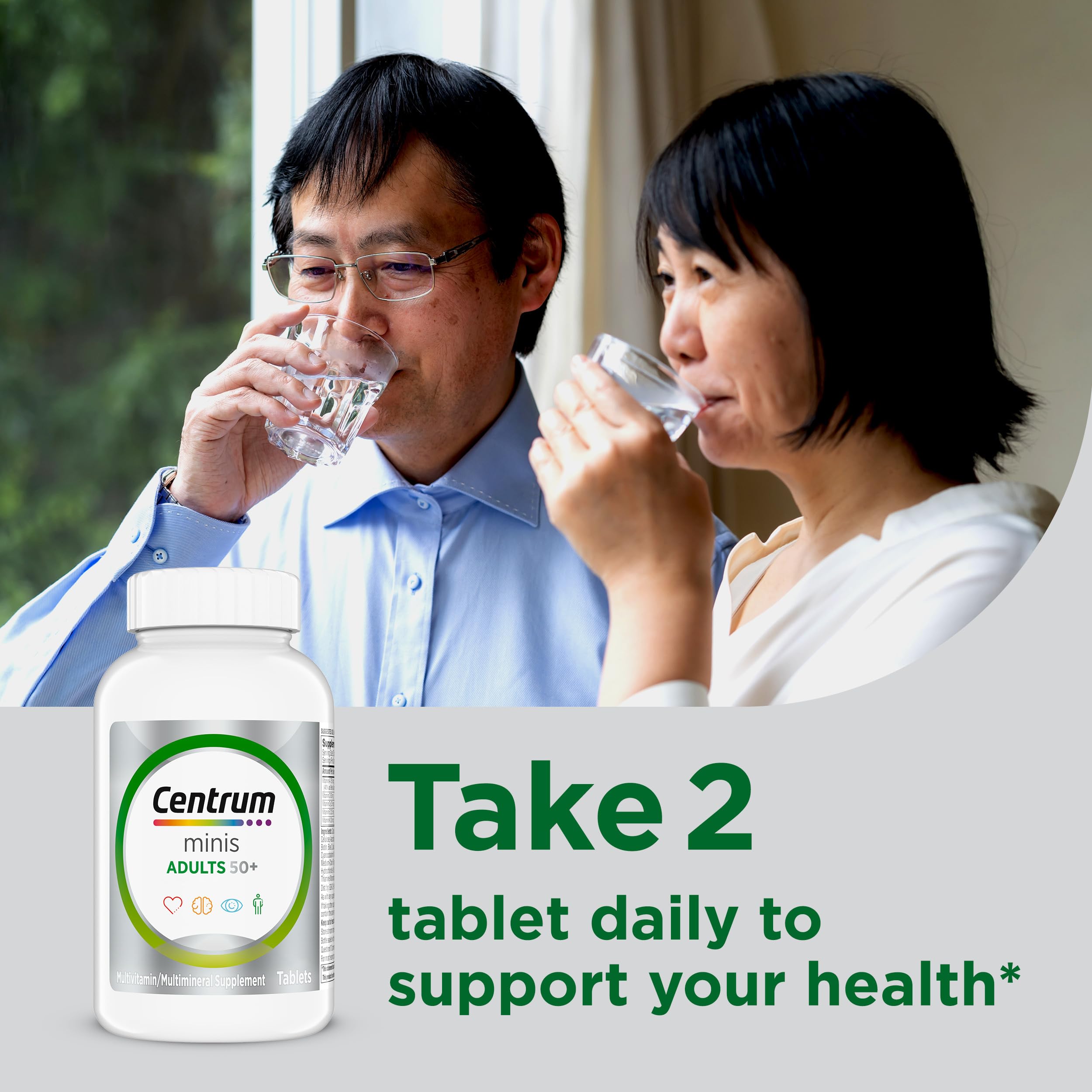 Centrum Minis Silver Multivitamin for Adults | Eye Health

