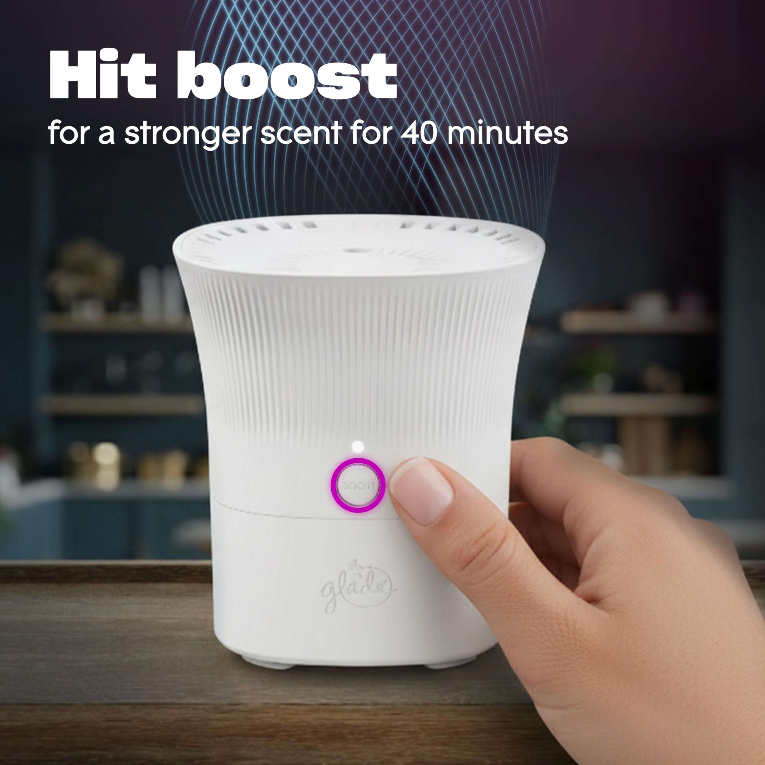 Glade Scent Flow PlugIns Air Freshener | 1 Device 4 Refills

