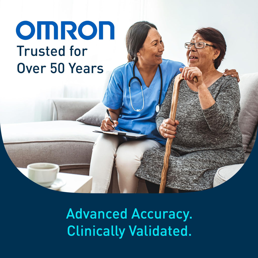 OMRON Wireless Wrist Blood Pressure Monitor with Connect App

