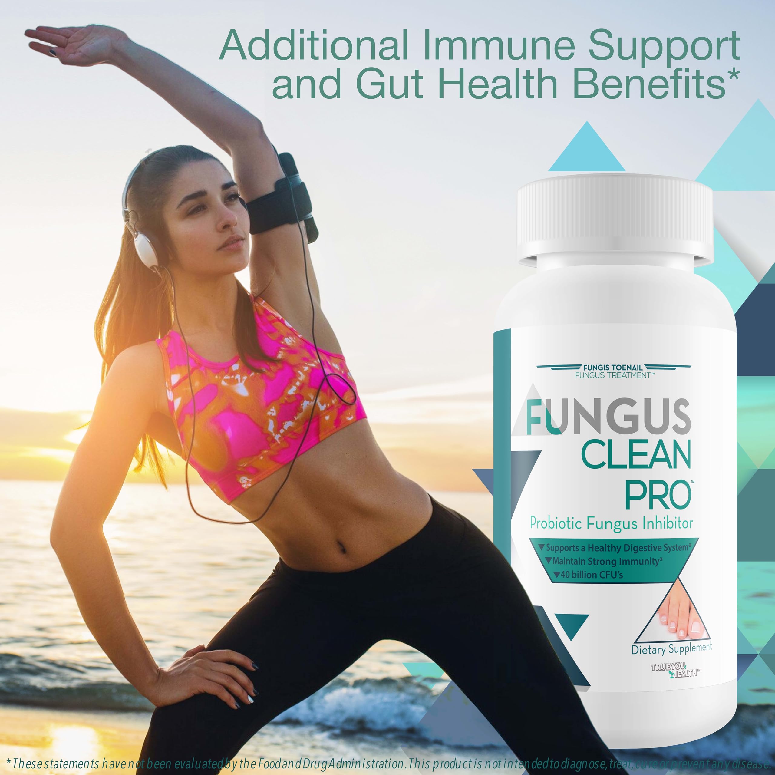 Fungus Clean Pro Multi-Strain Probiotic Defense

