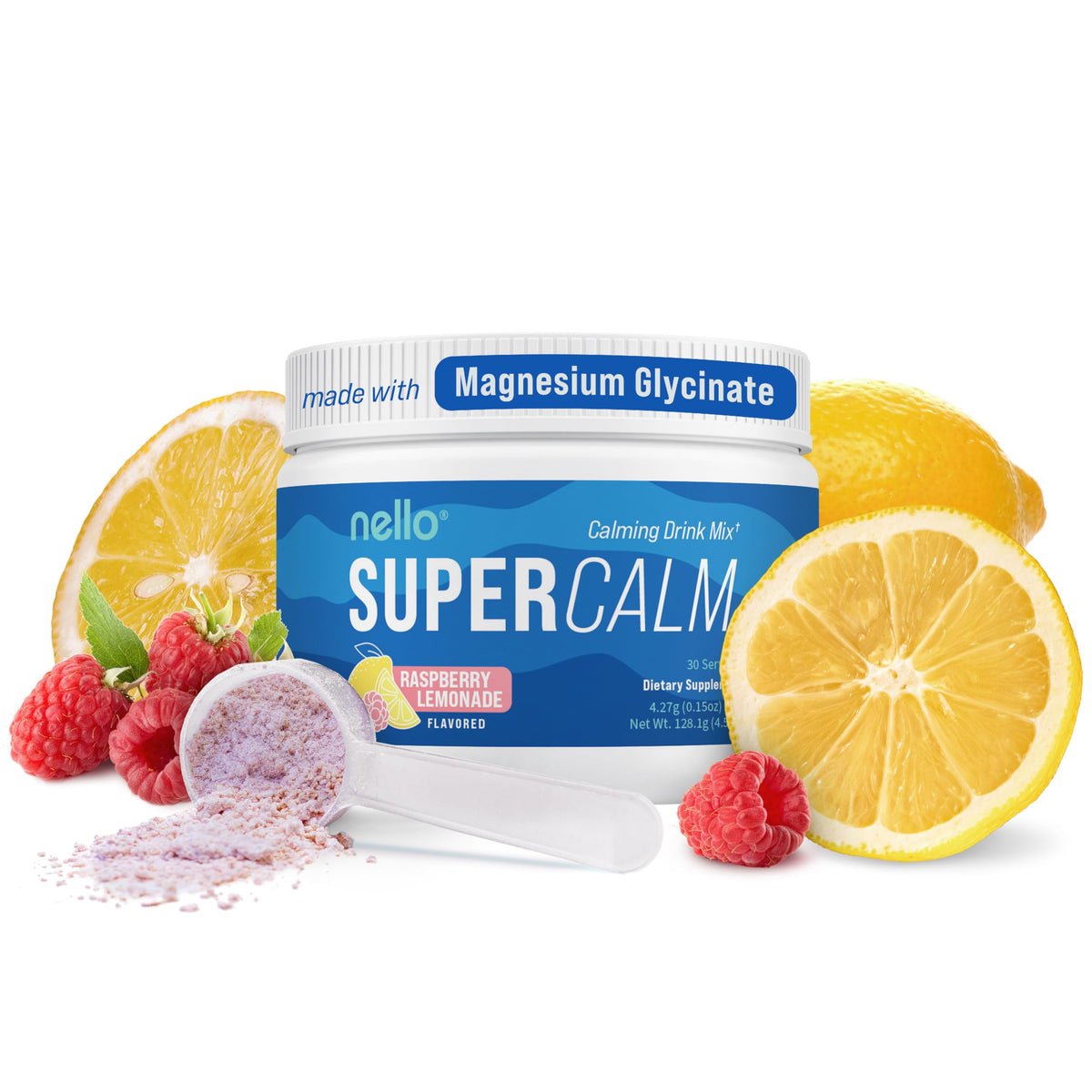 Nello SuperCalm Powdered Drink Mix Adaptogenic Sleep Support