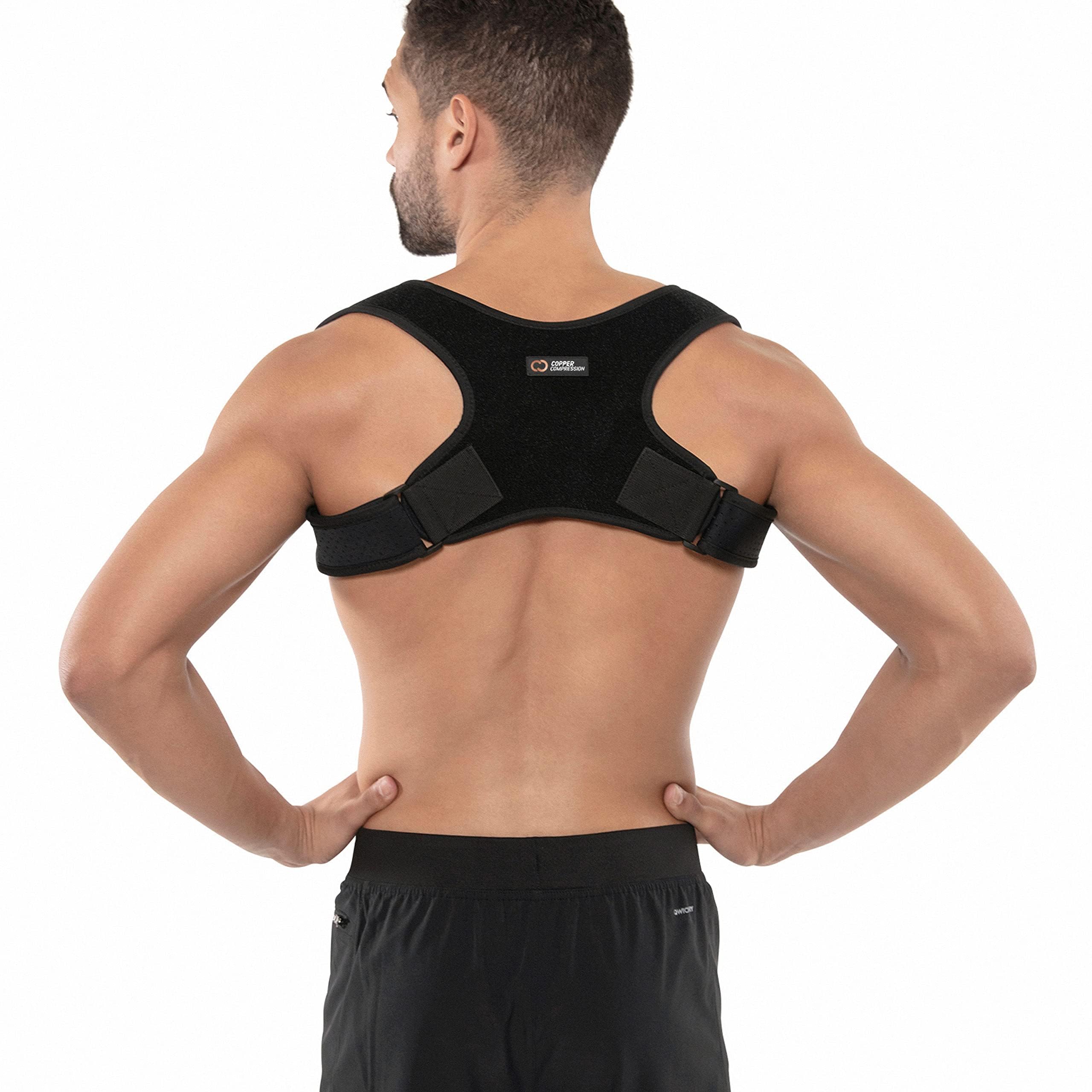 Copper Compression Posture Corrector Back Brace


