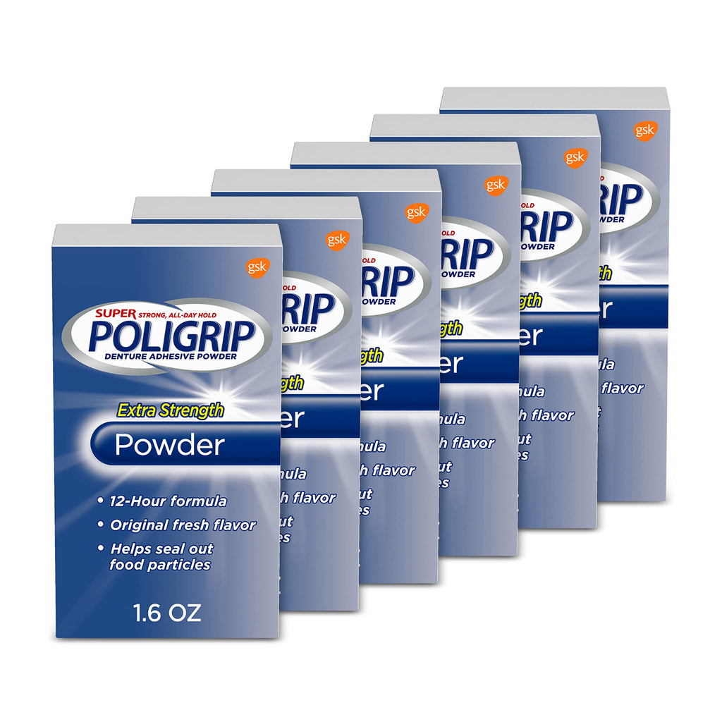 Poligrip Denture Adhesive Powder for Dentures

