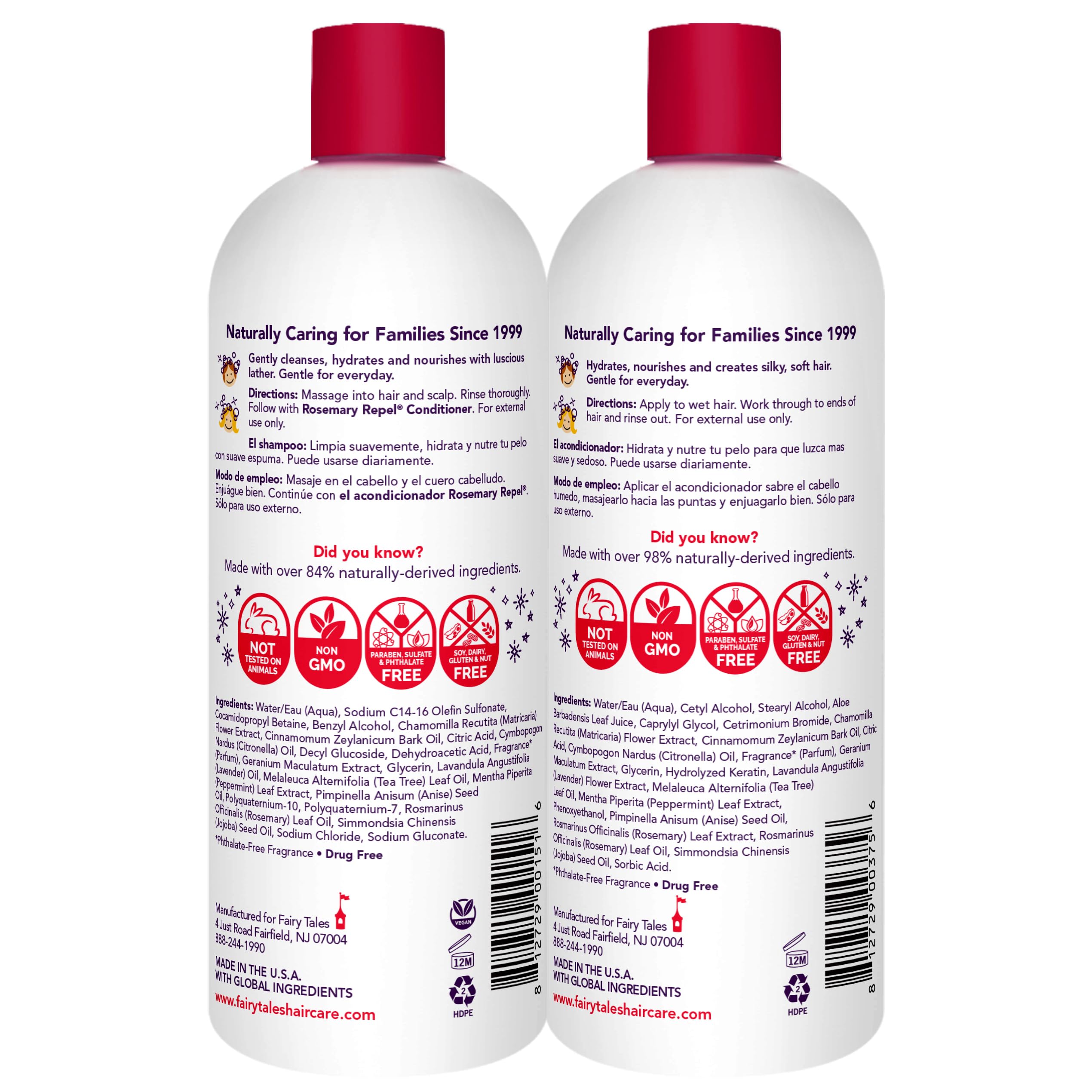 Fairy Tales Rosemary Repel Kids Shampoo & Conditioner Set

