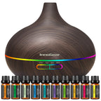 InnoGear Aromatherapy Diffuser with 400ml Tank & 10 Oils


