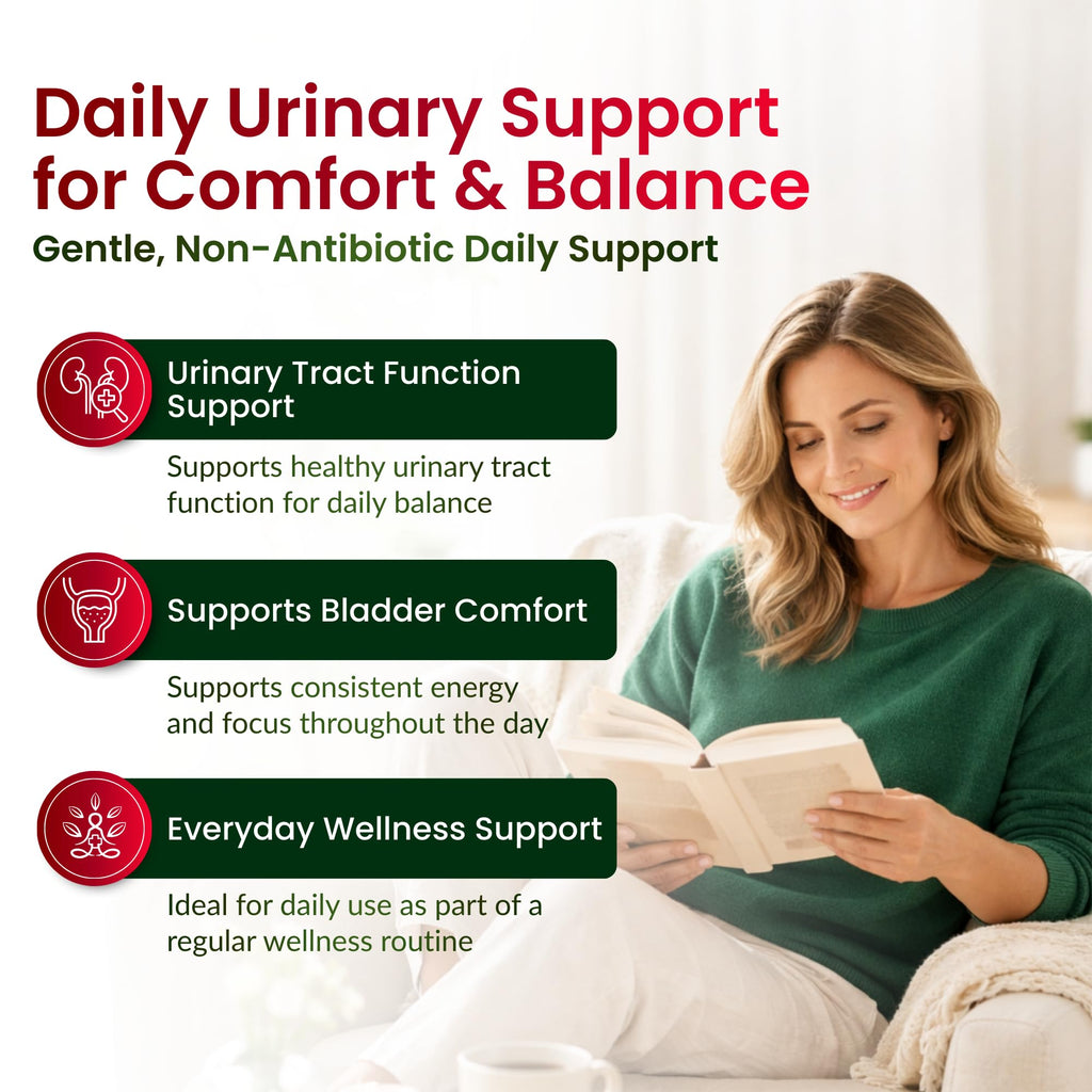 ForestLeaf D-Mannose 1000mg Capsules Urinary Tract Support

