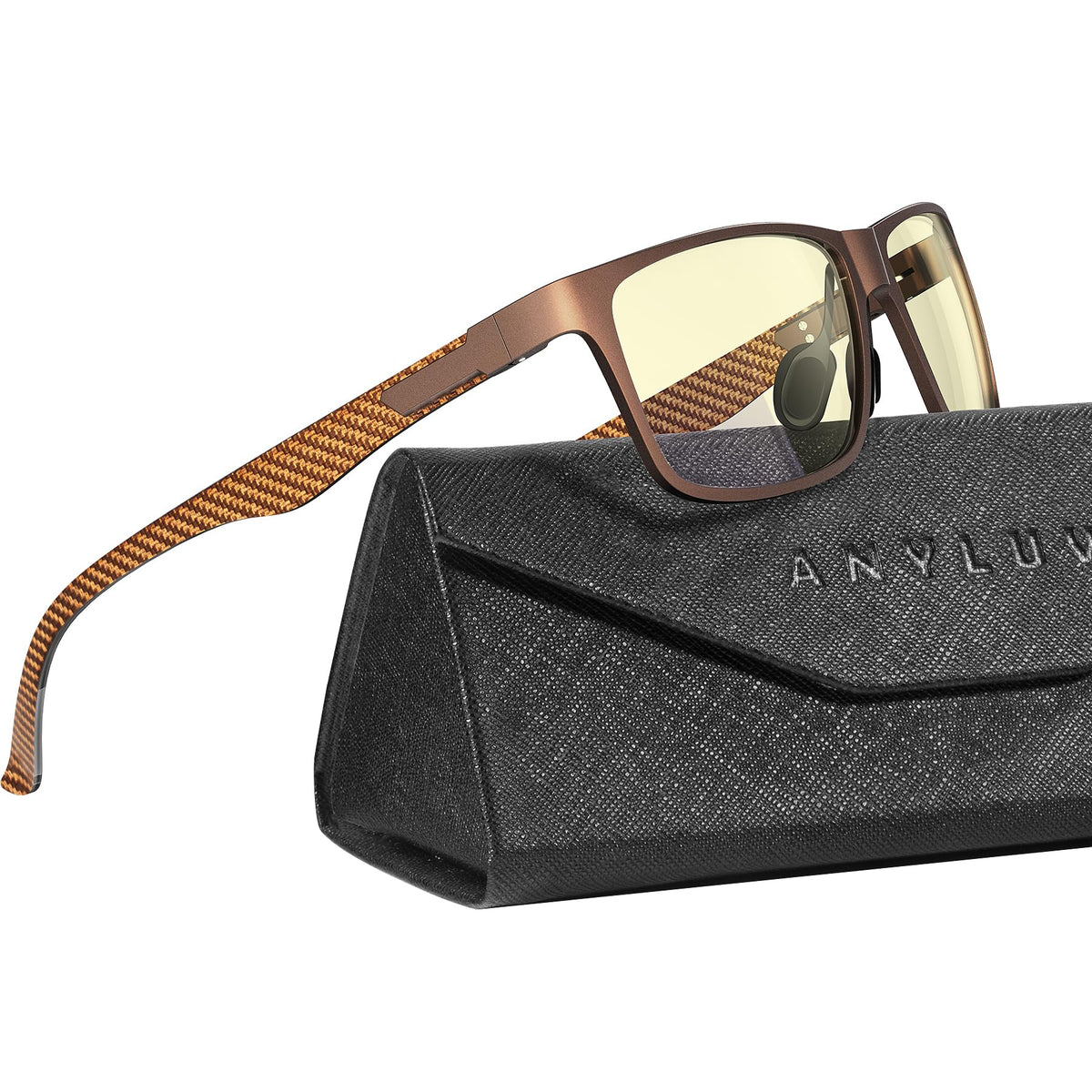 ANYLUV Light-Blocking Computer Glasses for Screens and Eye Protection