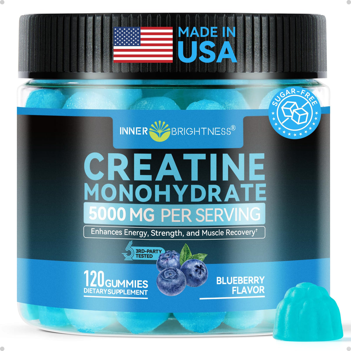 Inner Brightness Creatine Gummies for Muscle Energy