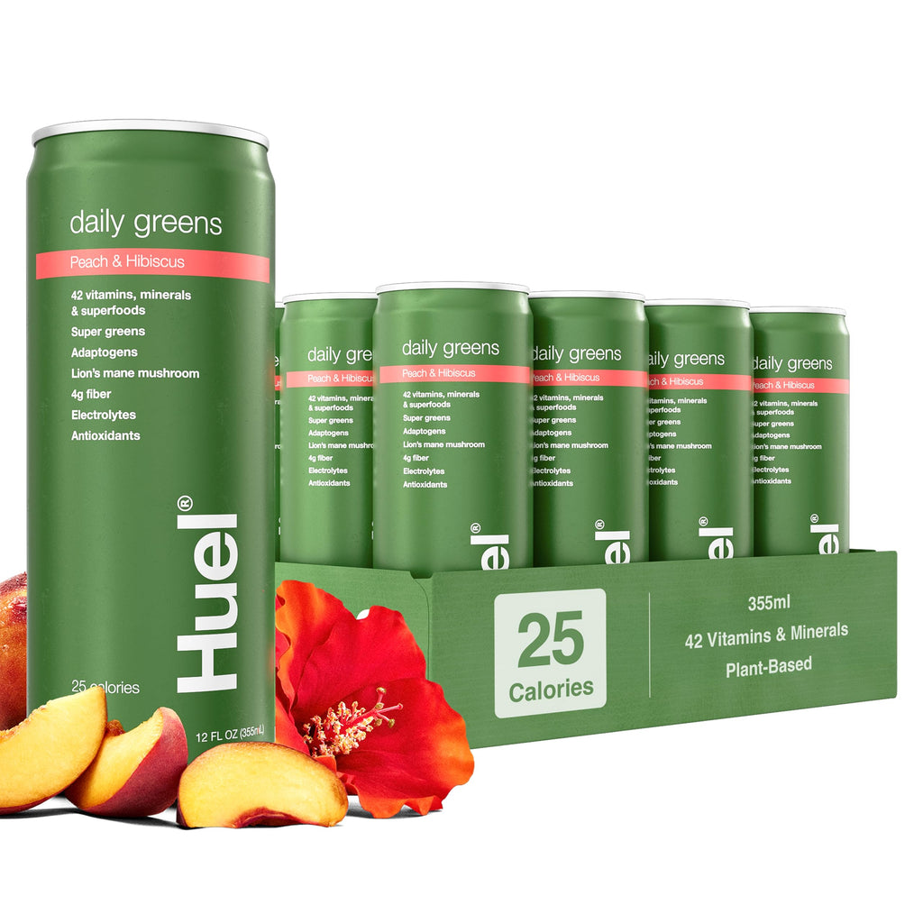 Huel Daily Greens Ready-to-Drink | 42 Vitamins & Probiotics

