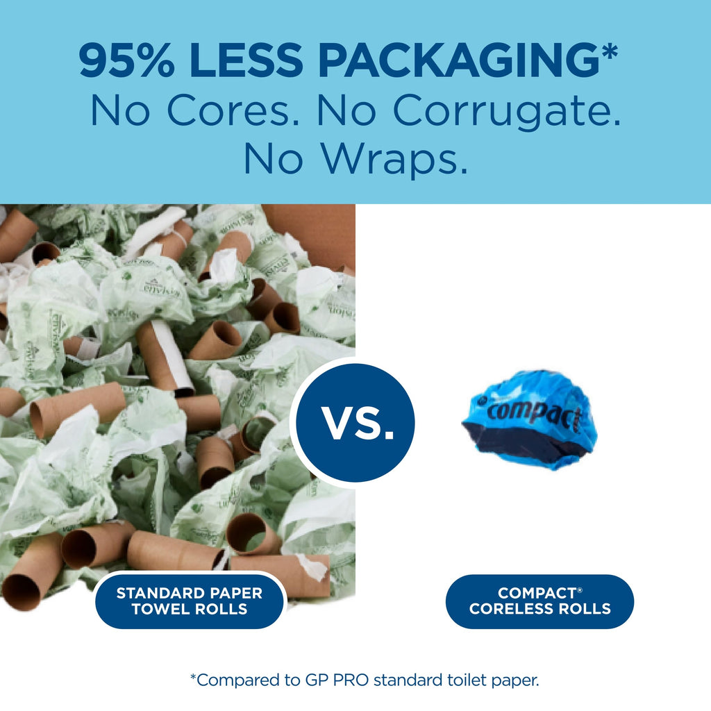 Georgia-Pacific Compact Coreless Recycled Toilet Paper

