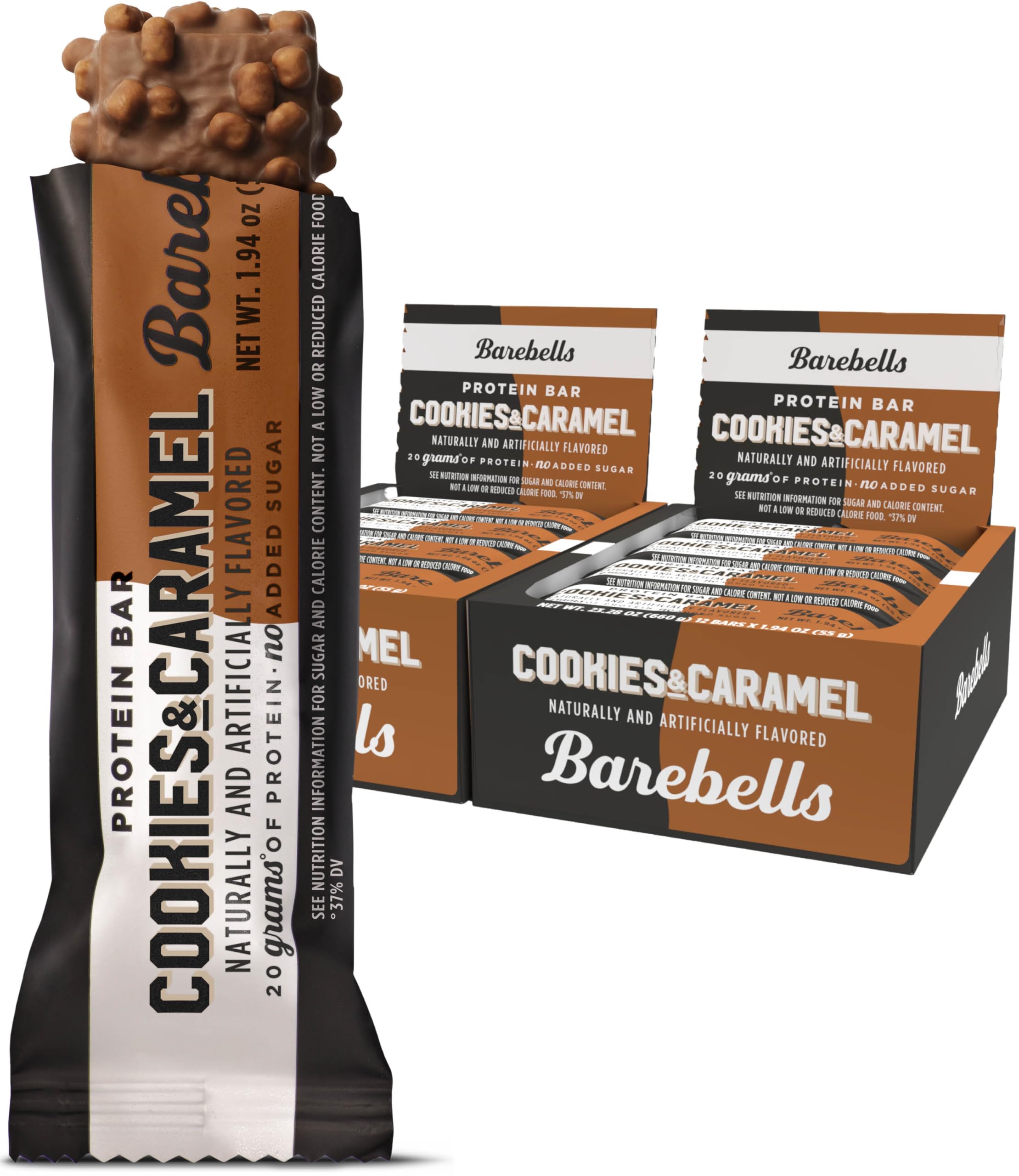Barebells Protein Bar - 20g Protein, No Added Sugar - High Protein Snack