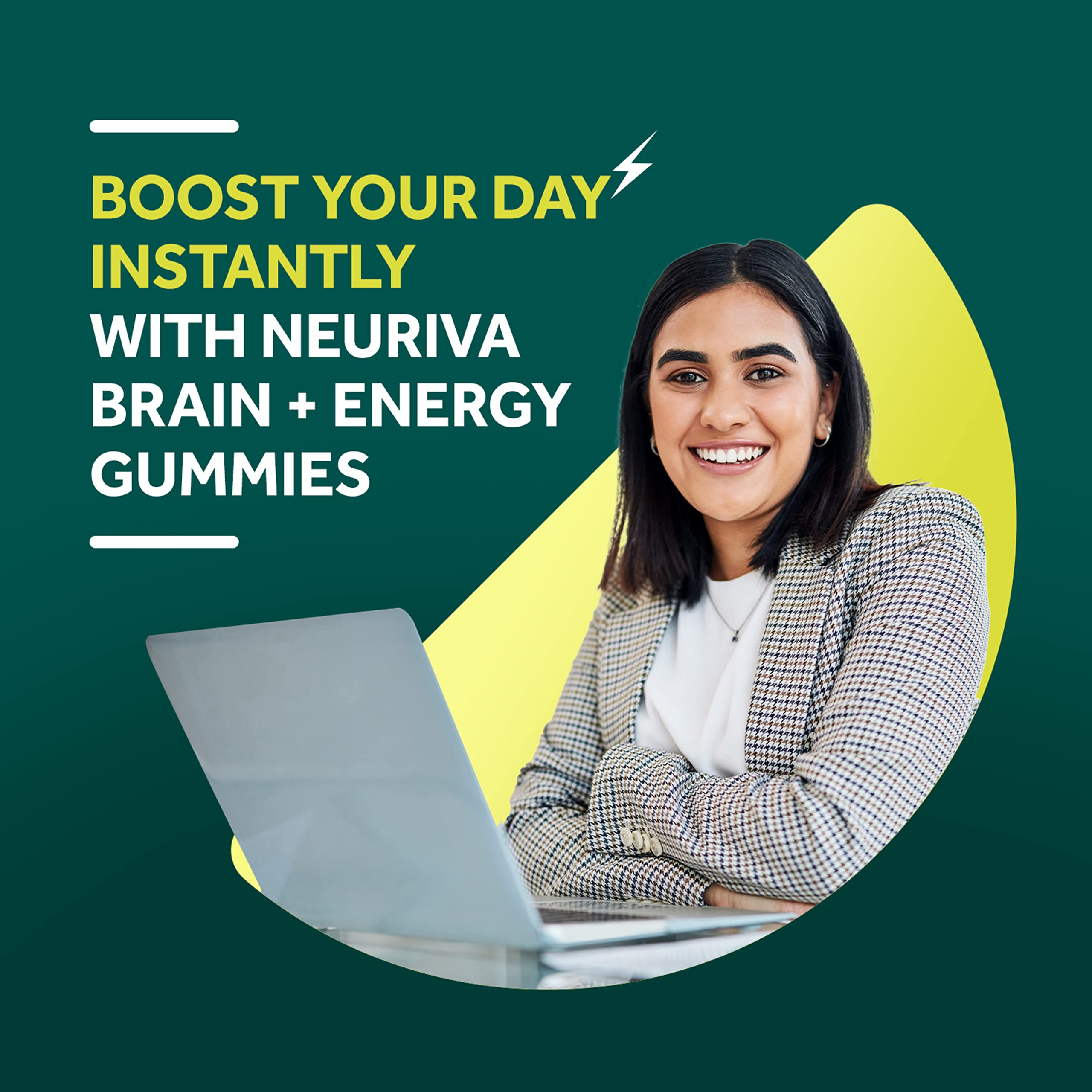 Neuriva Brain + Energy Gummies for Focus | Neurofactor

