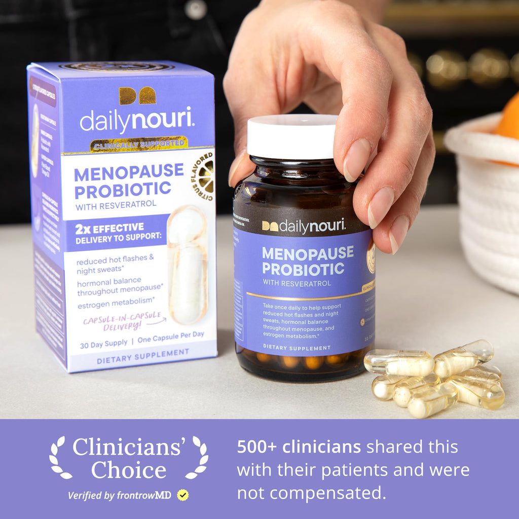 Nouri Menopause Probiotics for Women | Hormonal Balance

