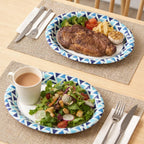 OuMuaMua Paper Plates Disposable Bulk for Events

