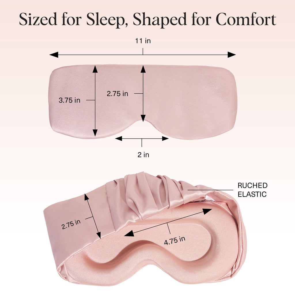 Kitsch Contour Eye Mask – Lash-Safe, Light-Blocking Sleep Aid

