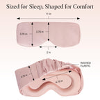 Kitsch Contour Eye Mask – Lash-Safe, Light-Blocking Sleep Aid

