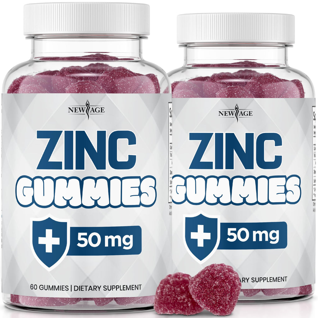 New Age Zinc Gummies for Immune Support | Non-GMO

