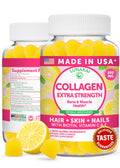 Lunakai Collagen Gummies - 200mg Hydrolyzed Collagen with Biotin & Vitamins C & E, Non-GMO