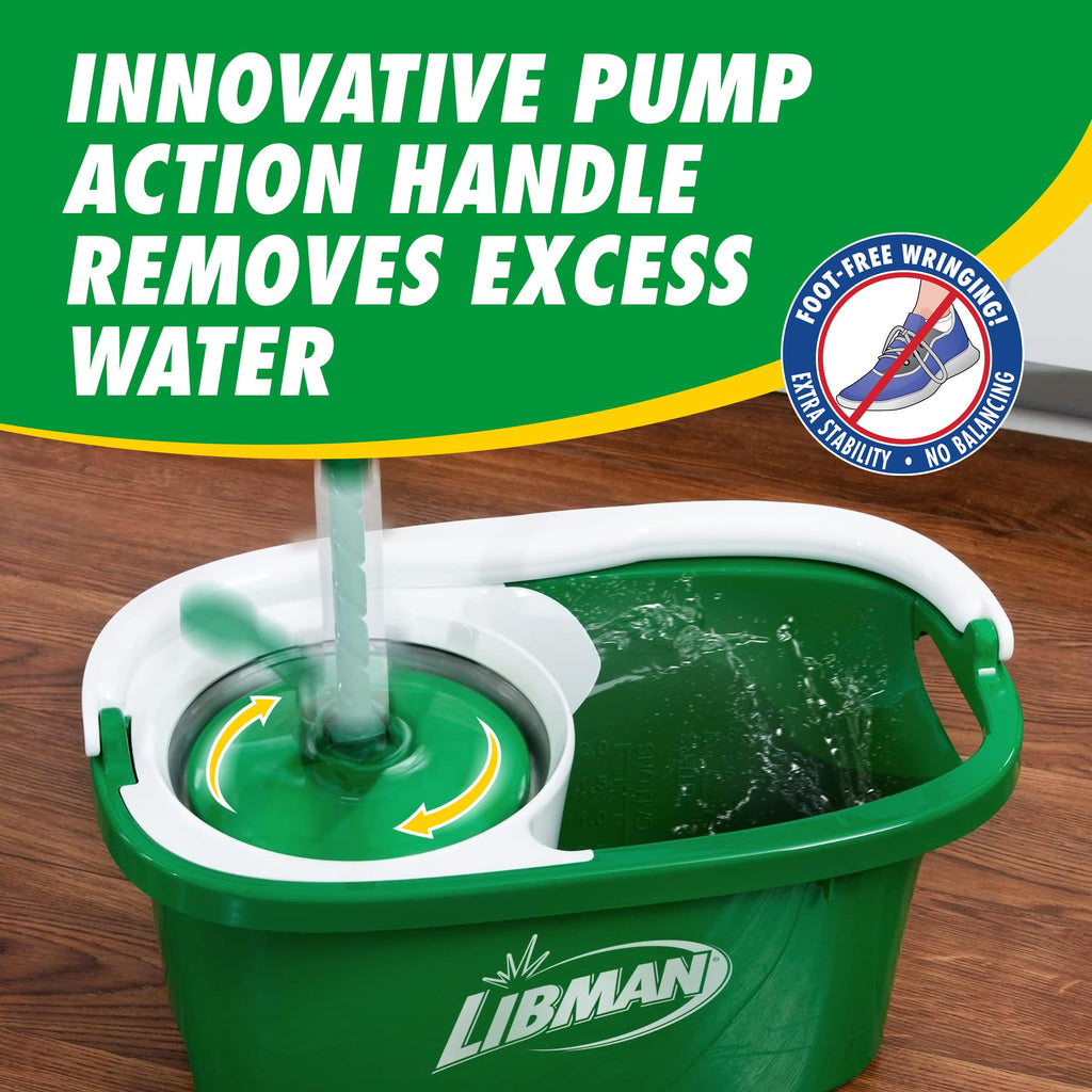 Libman Tornado Spin Mop System with Wringer

