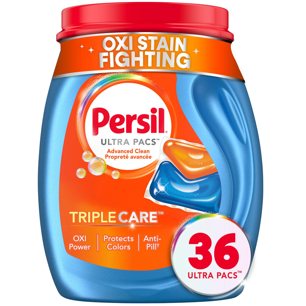 Persil Ultra Pacs Advanced Clean Laundry Detergent with Oxi+Odor Power