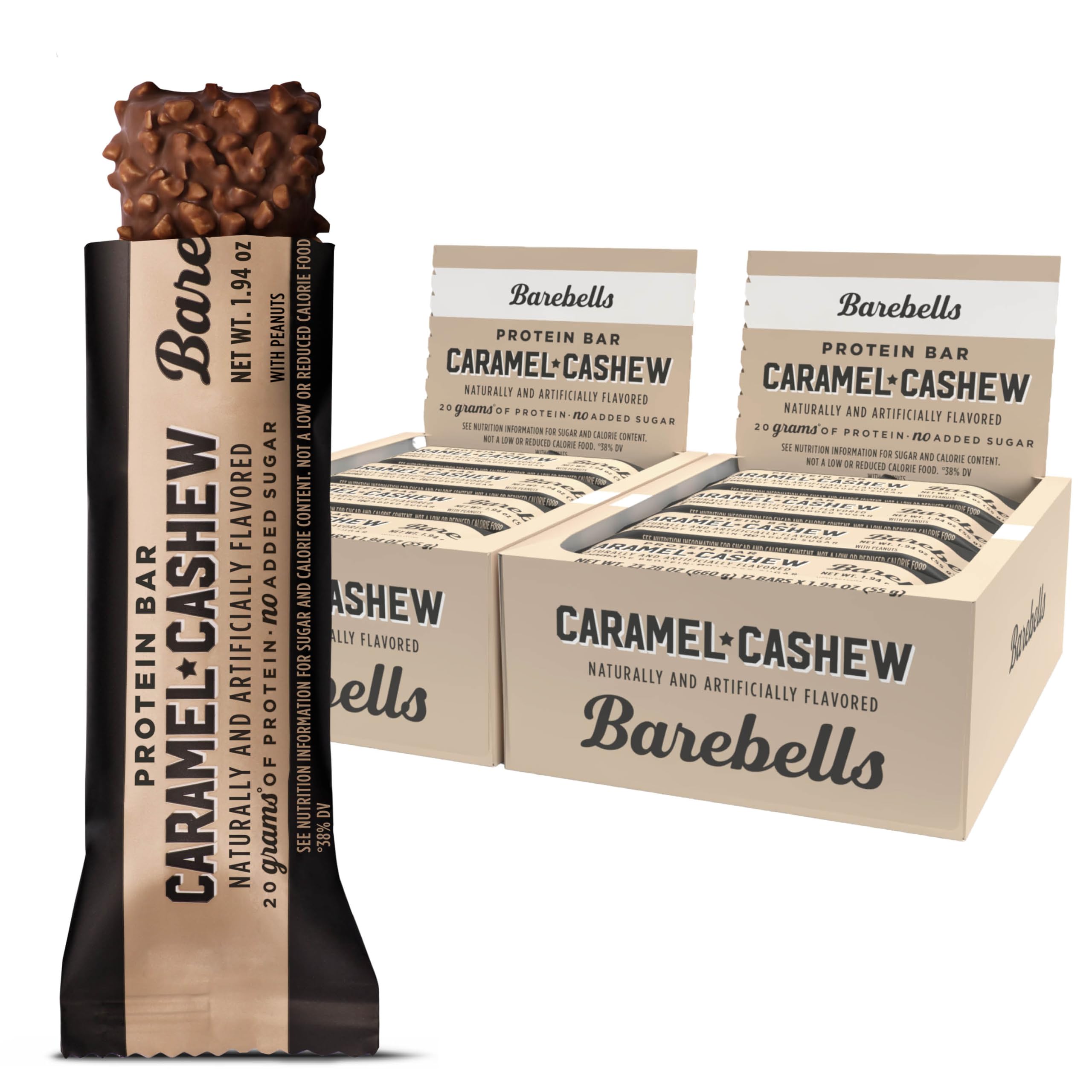 Barebells Protein Bar - 20g Protein, No Added Sugar - High Protein Snack