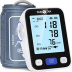 RunStar Blood Pressure Monitor with Wide Range Cuff

