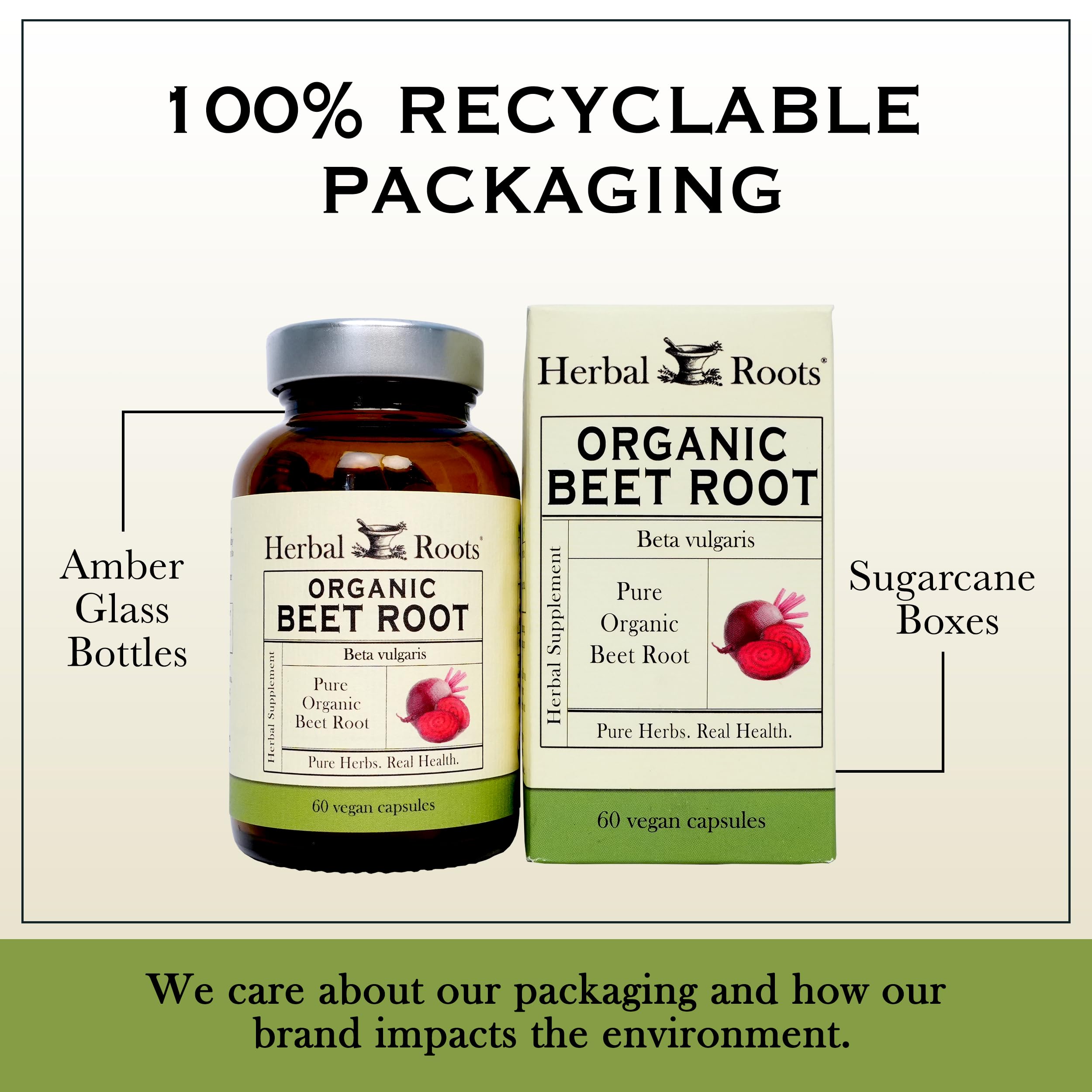 Beet Root Dietary Supplement by Herbal Roots | Quality Tested

