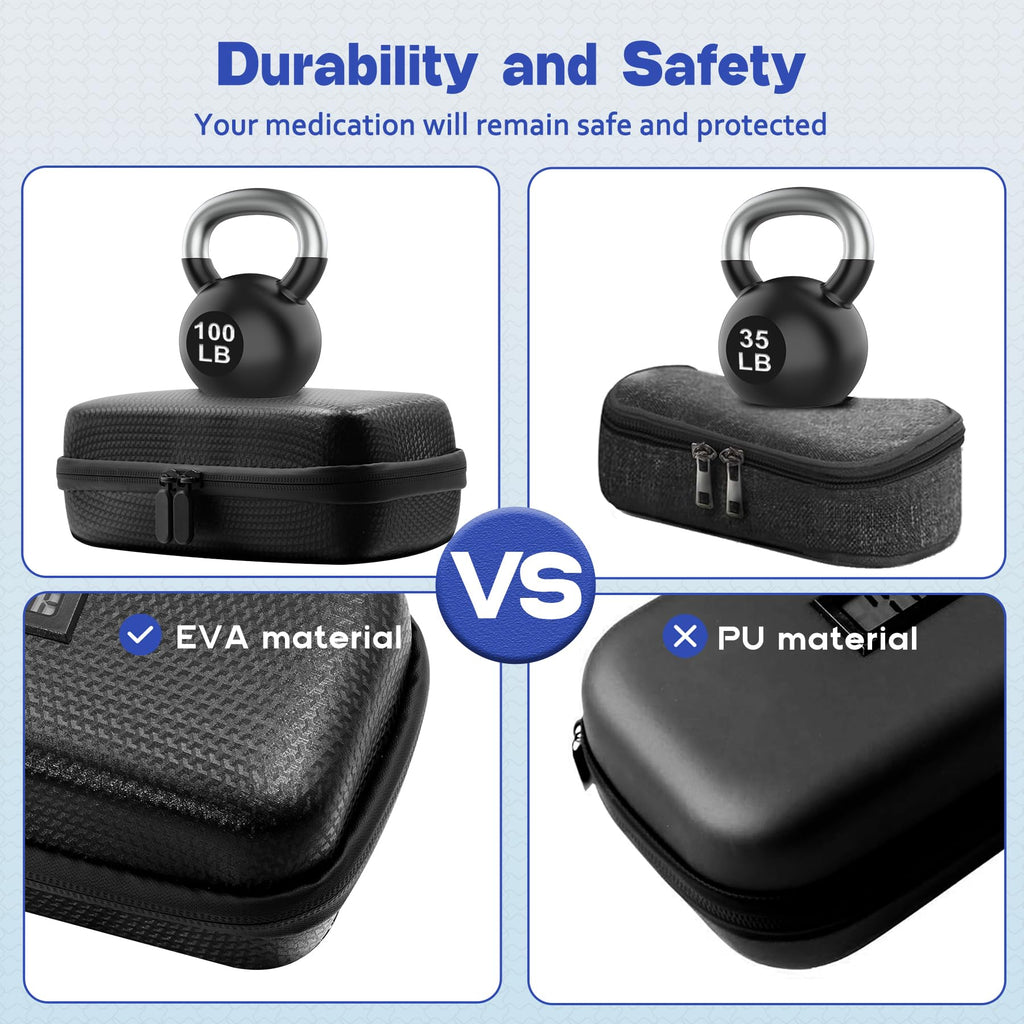 Insulin Cooler Travel Case with Digital Display TSA Approved

