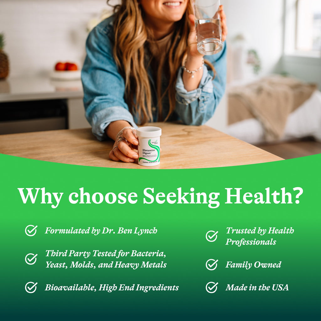 Seeking Health DAO Enzyme for Histamine Digestion

