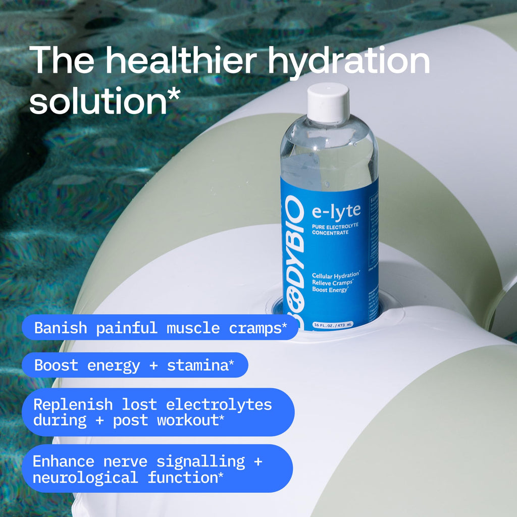 BodyBio e-Lyte Liquid Electrolyte Concentrate | Hydration

