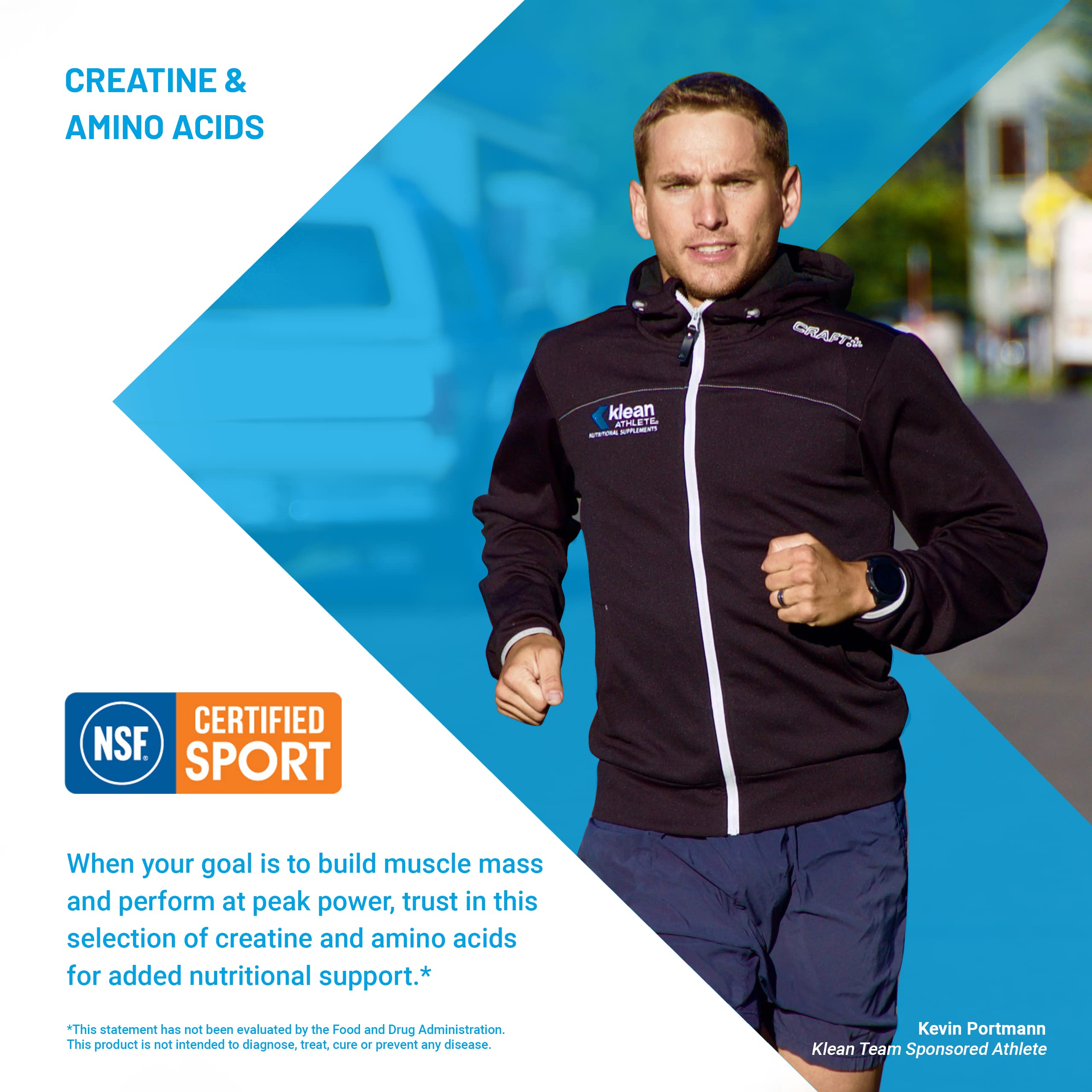 Klean Athlete Klean Creatine - NSF Certified for Sport

