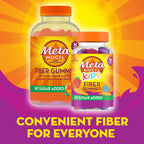 Metamucil Kids Fiber Gummies No Sugar Added | Plant-Based Fiber

