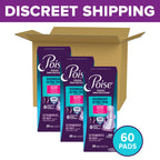 Poise Overnight Ultra Thin Pads with Wings for Bladder Leaks

