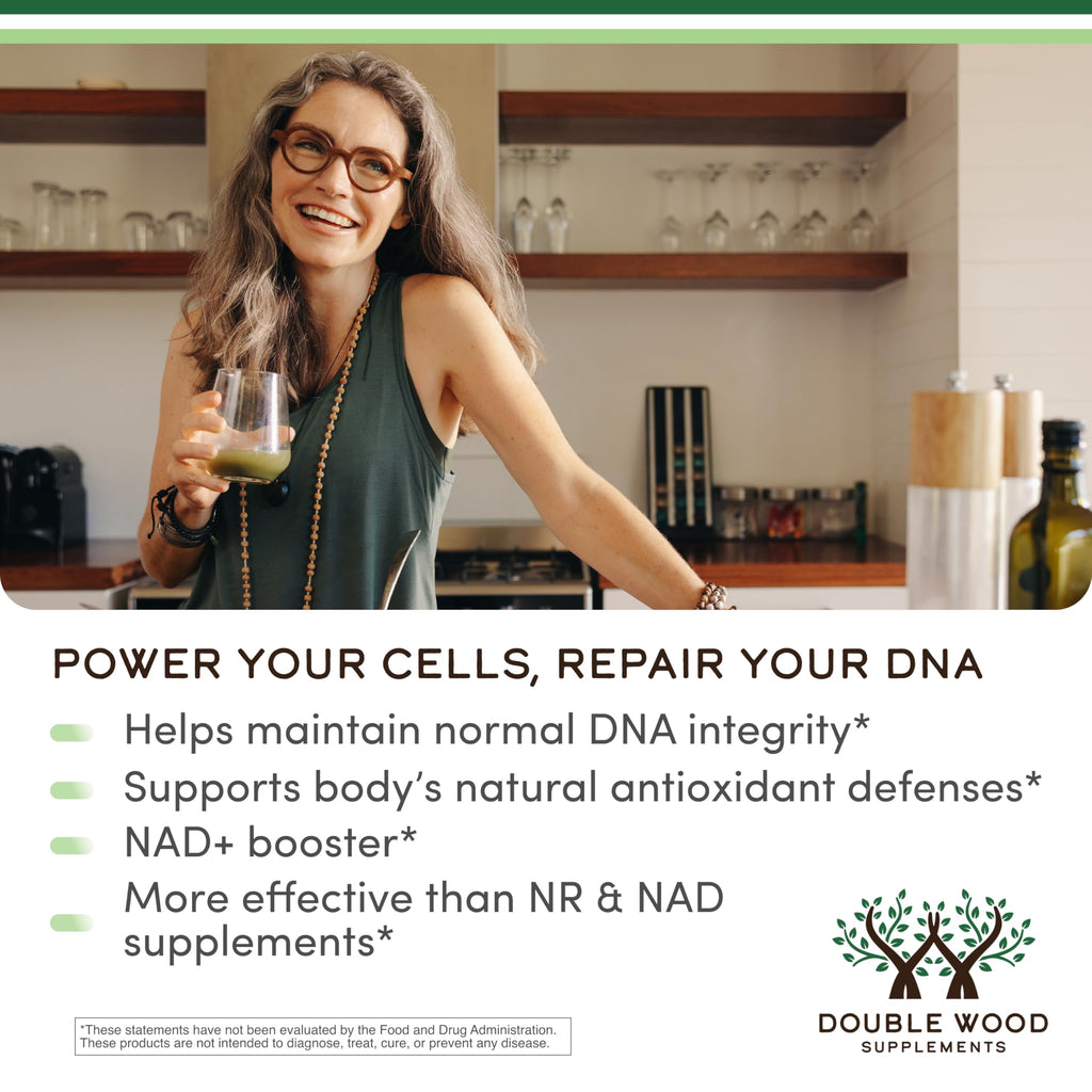Double Wood NMNH NAD+ Booster Supplement

