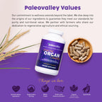 Grass-Fed Freeze-Dried Protein Complex Dietary Supplement

