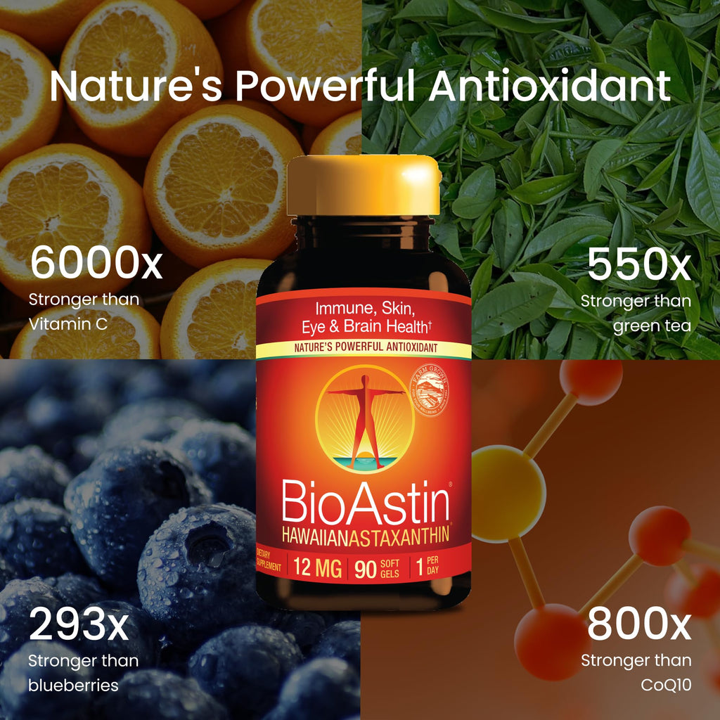 BioAstin Hawaiian Astaxanthin 12 mg | Nutrex Hawaii

