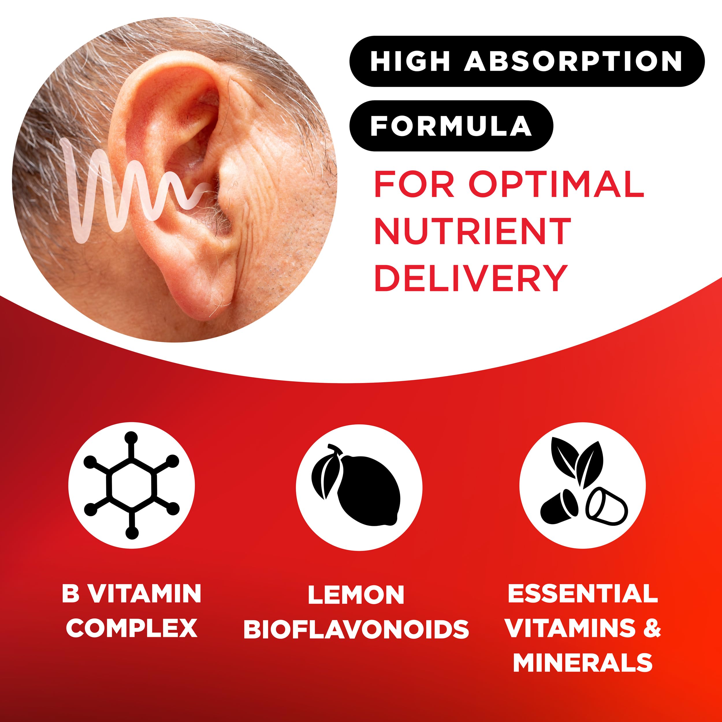 LIPO Ear Ringing Support with Lemon Bioflavonoid Complex


