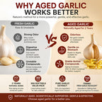 Odorless Garlic Extract Softgels for Heart & Immune Support

