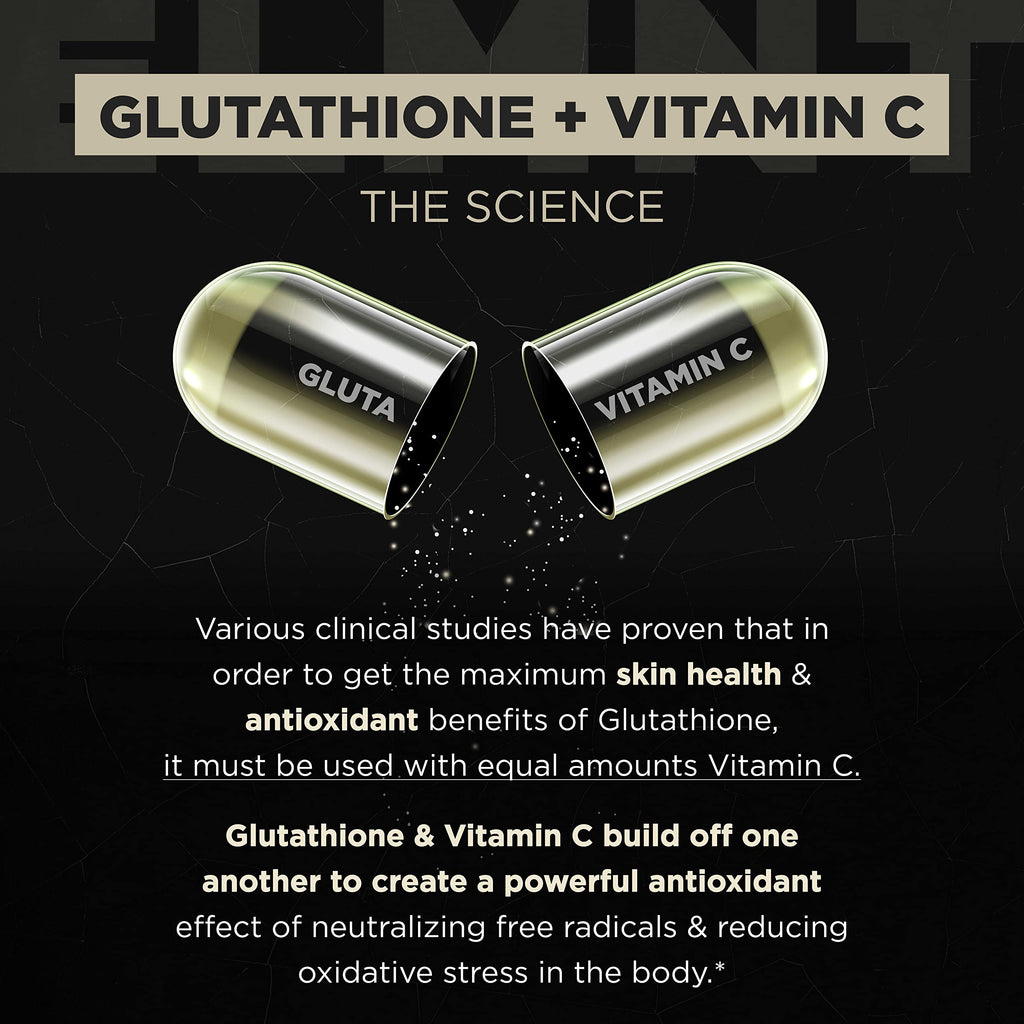 ELMNT Liposomal Glutathione with Vitamin C & Quercetin

