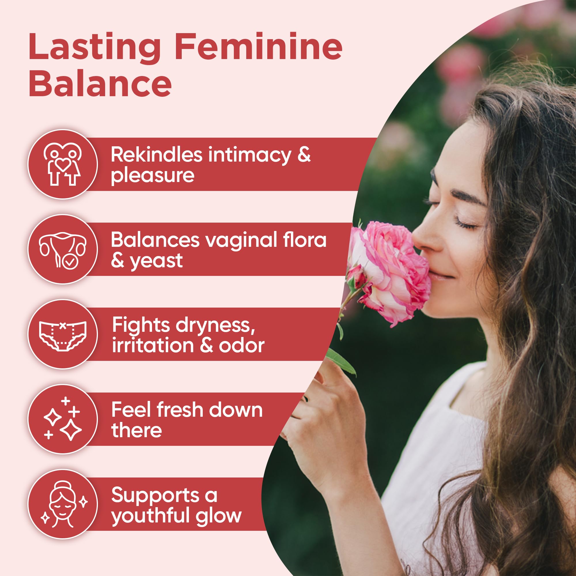 Vaginal Probiotics by BB Company for pH Balance Dryness


