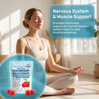 Magnesium Bisglycinate Gummies for Relaxation | Vegan


