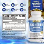 Magnesium Complex Supplement for Bone & Muscle Health

