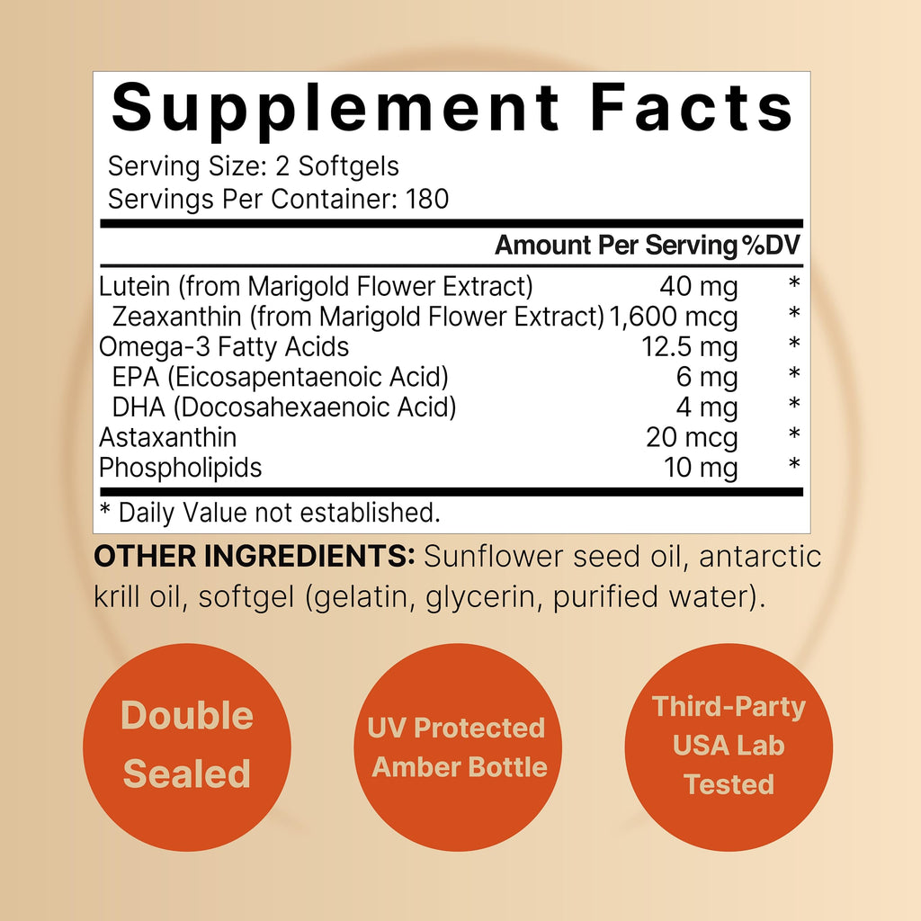 NatureBell Lutein Eye Health Supplement with Zeaxanthin

